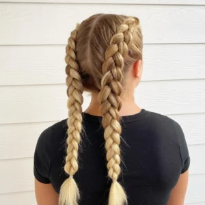10. buttery blonde dutch braids with extra fullness double dutch braids 5336f38d 3b4b 4b62 bb03 516b550ee566