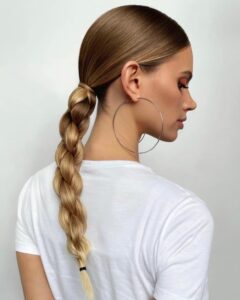 cute braided ponytail ideas (1)