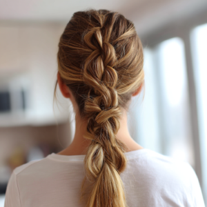 easy hairstyles for long hair the basic three strand braid