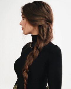 15 Dreamy Boho Braids for Festival Season picture of messy side braid as a hairstyle with braids on the side