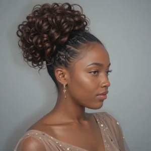 pineapple updo 1