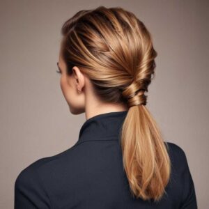 twisted ponytail