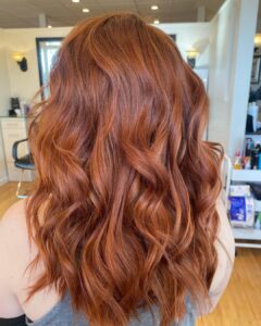 dark copper auburn hair color