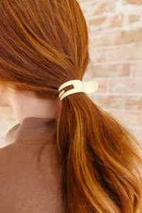 matte ponytail claw clip multiple colors clips 400548