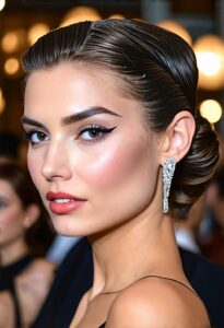 slicked back twist