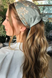 bandana style wrap