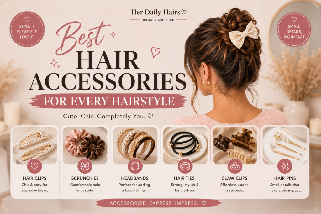 best hair accessories for every hairstyle
