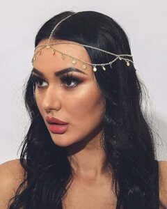 Headband Hairstyles: 15 Chic Ways to Wear One chain or metallic headband for evening