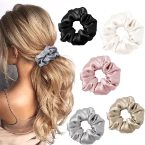hair ties and scrunchies