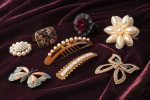 collection of trending hair accessories
