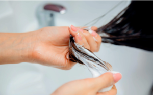 apply your leave in conditioner