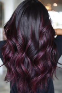 black cherry burgundy