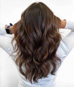 brunette hair