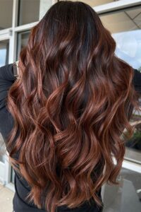 cinnamon glaze brunette