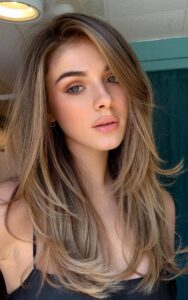 deep side part