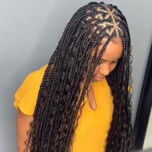 goddess braids