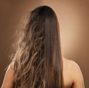 hair is heat damaged