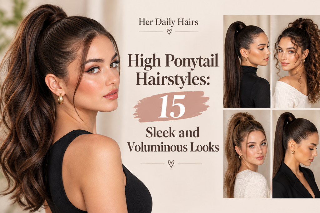 high ponytail hairstyles 15 sleek and voluminous looks
