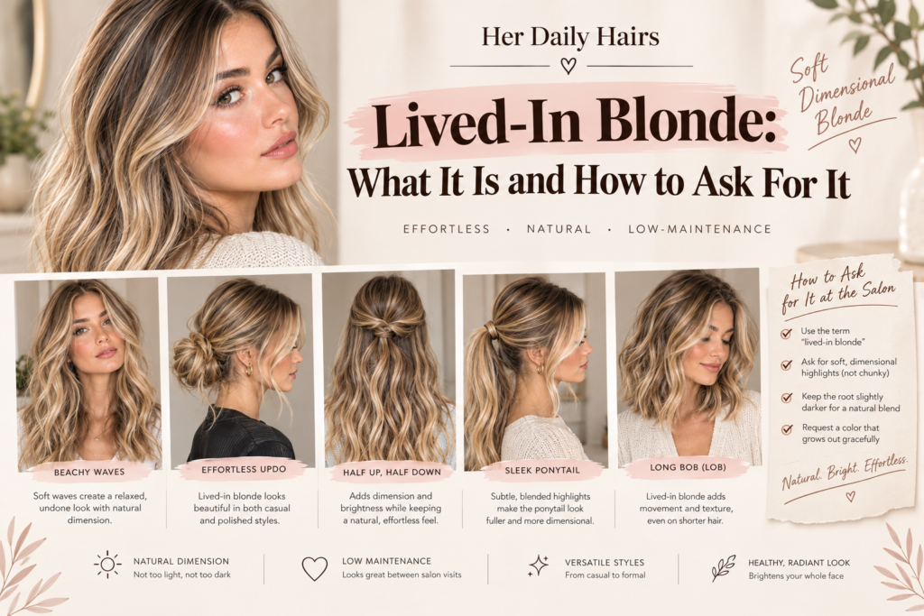 lived in blonde what it is and how to ask for it