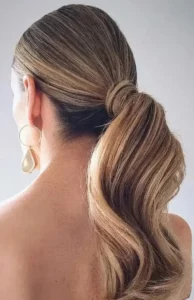 low ponytails
