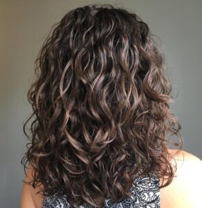 soft curls or perm
