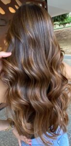 toasted almond brunette