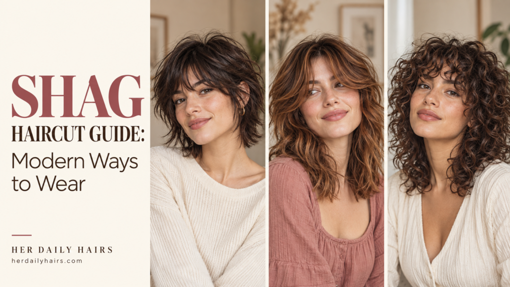 shag haircut guide modern ways to wear